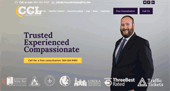 Desktop Screenshot of crescentcitylawfirm.com