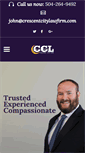 Mobile Screenshot of crescentcitylawfirm.com